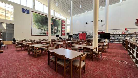 North Fort Myers High School Library in North Fort Myers