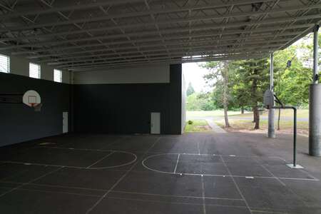 Conestoga Middle School Outdoor Covered Area in Beaverton