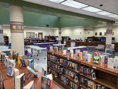 Lakeside Middle School Library in Cumming 2