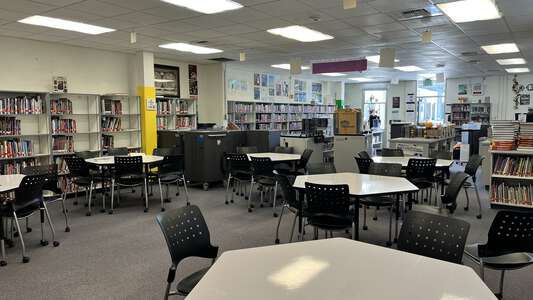 Park Middle School Library in Antioch
