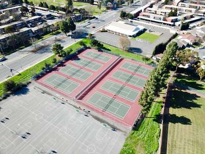 American High School (FUSD) Tennis Courts in Fremont