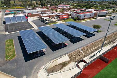 Elsinore High School Parking Lot - Baseball in Wildomar