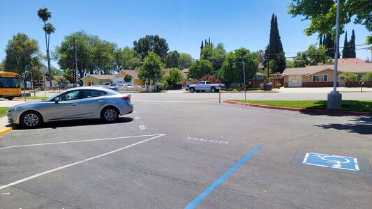 Mountain View Elementary School Parking Lot - Side in Riverside 2