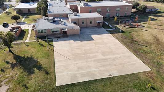 William Anderson Elementary School Outdoor Basketball Courts in Dallas