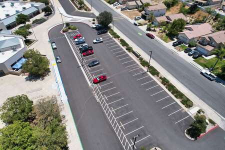 Vail Ranch Middle School Parking Lot - Visitors in Temecula