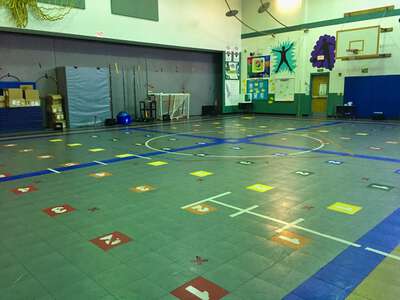 Hart Elementary School Gym in Austin