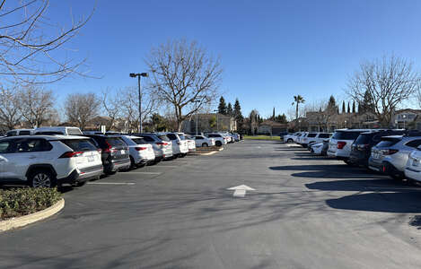 Ellerth E. Larson Elementary School Parking Lot in Lodi