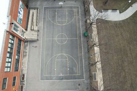 Mayer - Oscar Mayer Magnet School Outdoor Basketball Courts in Chicago 2