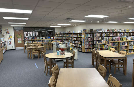 Shaw Elementary School Library in Mesquite