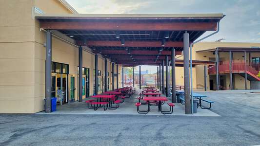 Fern Elementary School Lunch Benches in Torrance