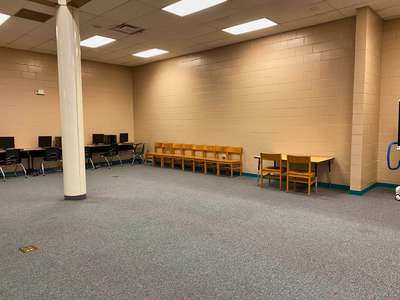 Lakeview Middle School Media Center in Winter Garden