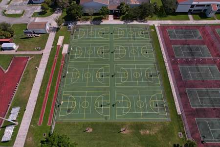 Marjory Stoneman Douglas High School Outdoor Basketball Courts in Parkland 2