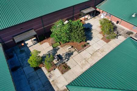 Macedonia Middle School Courtyard in Moncks Corner