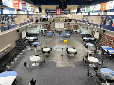 Wendell Krinn Technical High School Library in New Port Richey