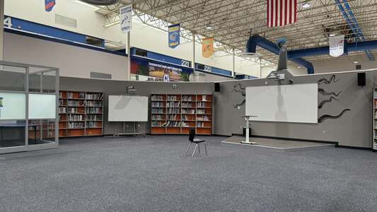 Wendell Krinn Technical High School Library in New Port Richey