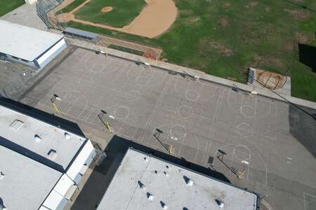 Garey High School Blacktop / Basketball Courts in Pomona