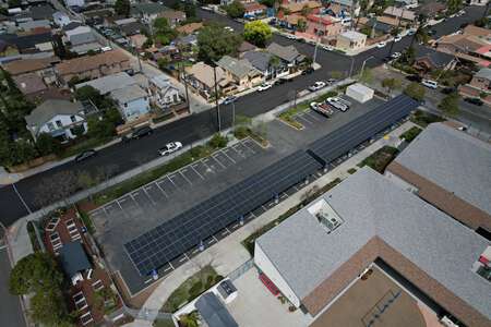 Burbank Elementary School Parking Lot in San Diego 2