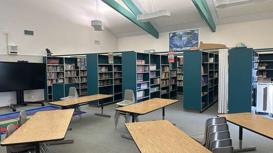 Jack London Elementary School Library in Antioch