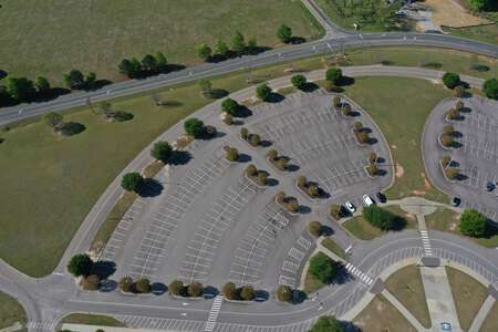 Cleveland High School Parking Lot - Student Right in Clayton