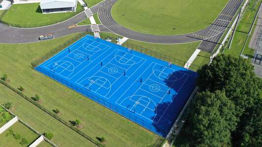 Skybrooke K-8 School Outdoor Basketball Courts in Lutz
