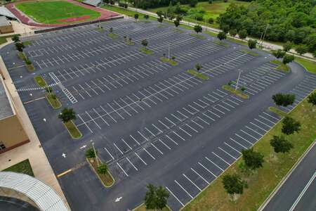 Fivay High School Parking Lot - Football Stadium in Hudson
