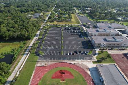 Fivay High School Parking Lot - Football Stadium in Hudson