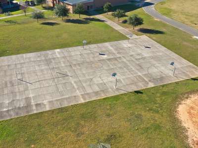 East Ridge Middle Outdoor Basketball Courts in Clermont