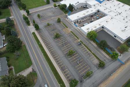 Coeur d'Alene High School North Parking Senior Lot in Coeur d' Alene