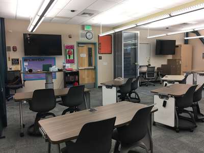 Central Middle School Room 108 - Classroom in San Carlos