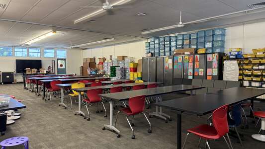 Cambridge Elementary School Multi Purpose Room in Orange 3