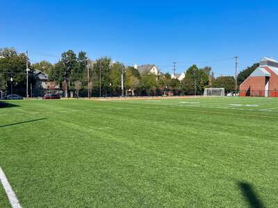 North Dallas High School Synthetic Softball Field in Dallas