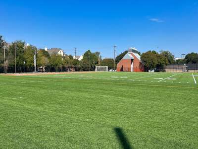 North Dallas High School Synthetic Softball Field in Dallas