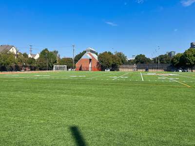 North Dallas High School Synthetic Softball Field in Dallas