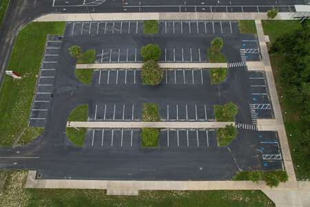 Hudson Academy Parking Lot - Large (Square) in Hudson
