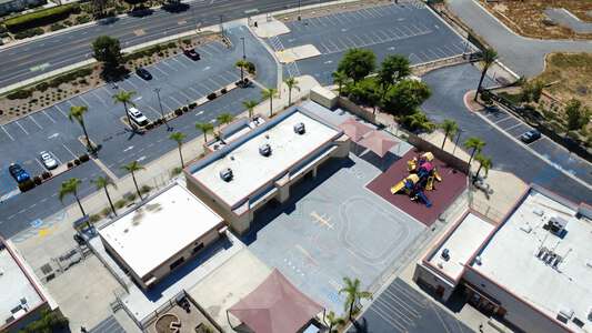 Lasselle Elementary School Parking Lot - Side in Moreno Valley 2