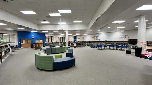 Benefield Elementary School Media Center in Lawrenceville 4