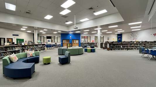 Benefield Elementary School Media Center in Lawrenceville 5