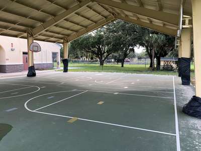 Tillman Elementary School Outdoor Basketball Courts in Palmetto