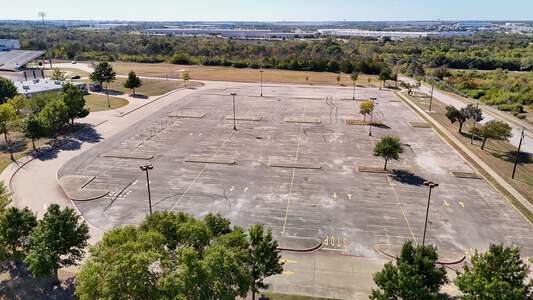 Wilmer-Hutchins Eagle Stadium Parking Lot in Dallas