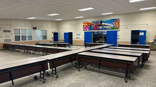 Key Biscayne K-8 Center Elementary School Cafeteria in Key Biscayne