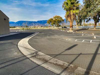 Community Day School Parking Lot in San Bernardino