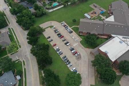 Mockingbird Elementary School Parking Lot - Front - MKB in Coppell