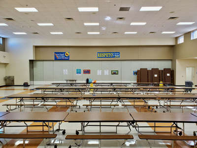 Burton Elementary School Cafeteria/Commons in Fresno