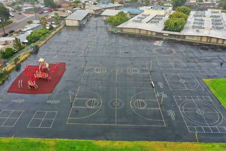 Juarez Elementary School Outdoor Basketball Courts (Joint Use) in San Diego
