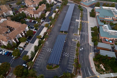 Gale Ranch Middle School Parking Lot in San Ramon
