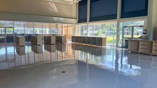 Liberty Magnet High School Library in Baton Rouge