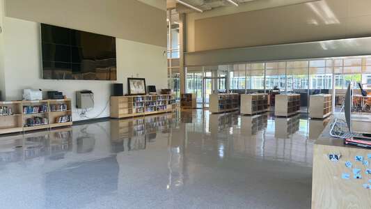 Liberty Magnet High School Library in Baton Rouge