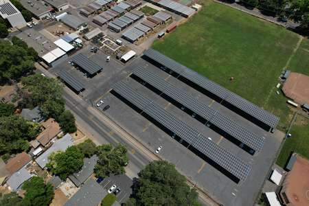 Parking Lot - Solar Panels