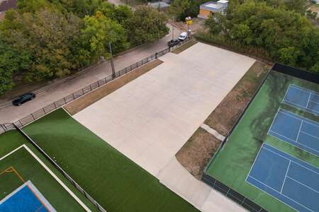 Franklin D. Roosevelt High School of Innovation Parking Lot - Tennis Courts in Dallas 2