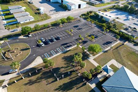 Dunbar High School Parking Lot  1 in Fort Myers 2